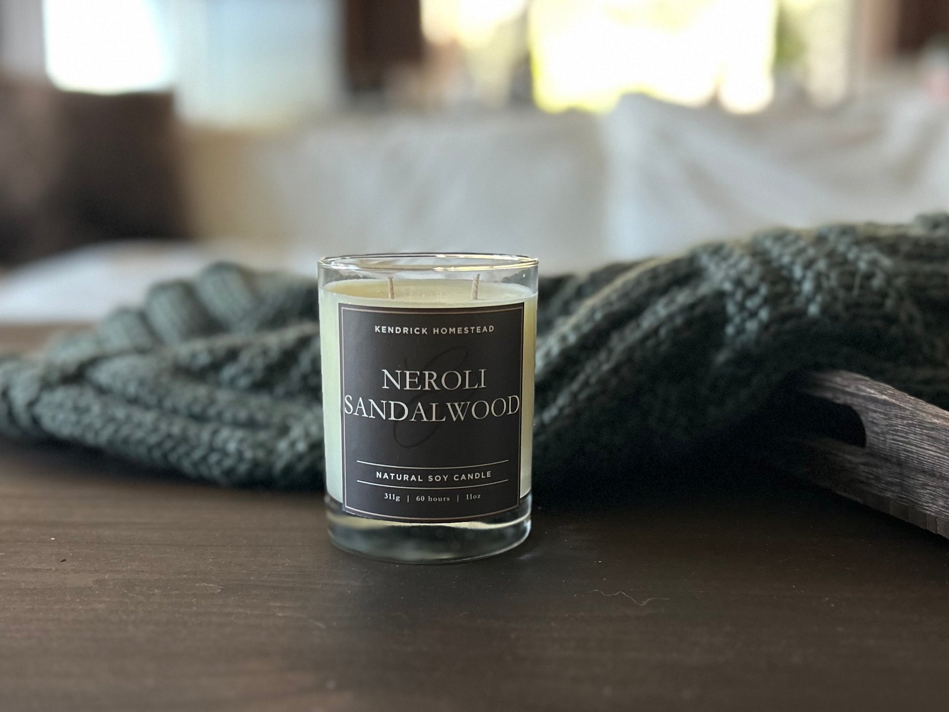 NEROLI SANDALWOOD soy candle