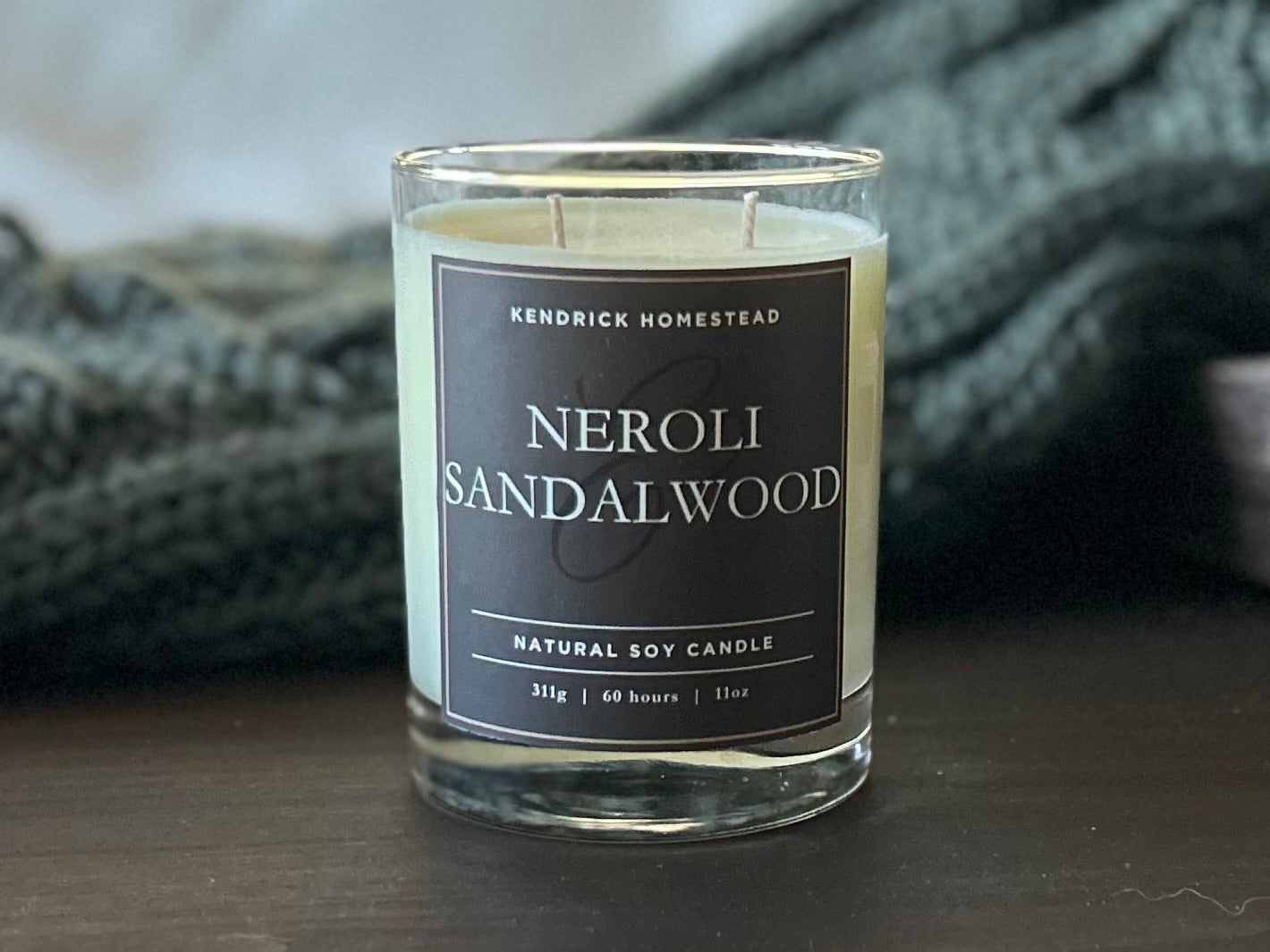 NEROLI SANDALWOOD soy candle