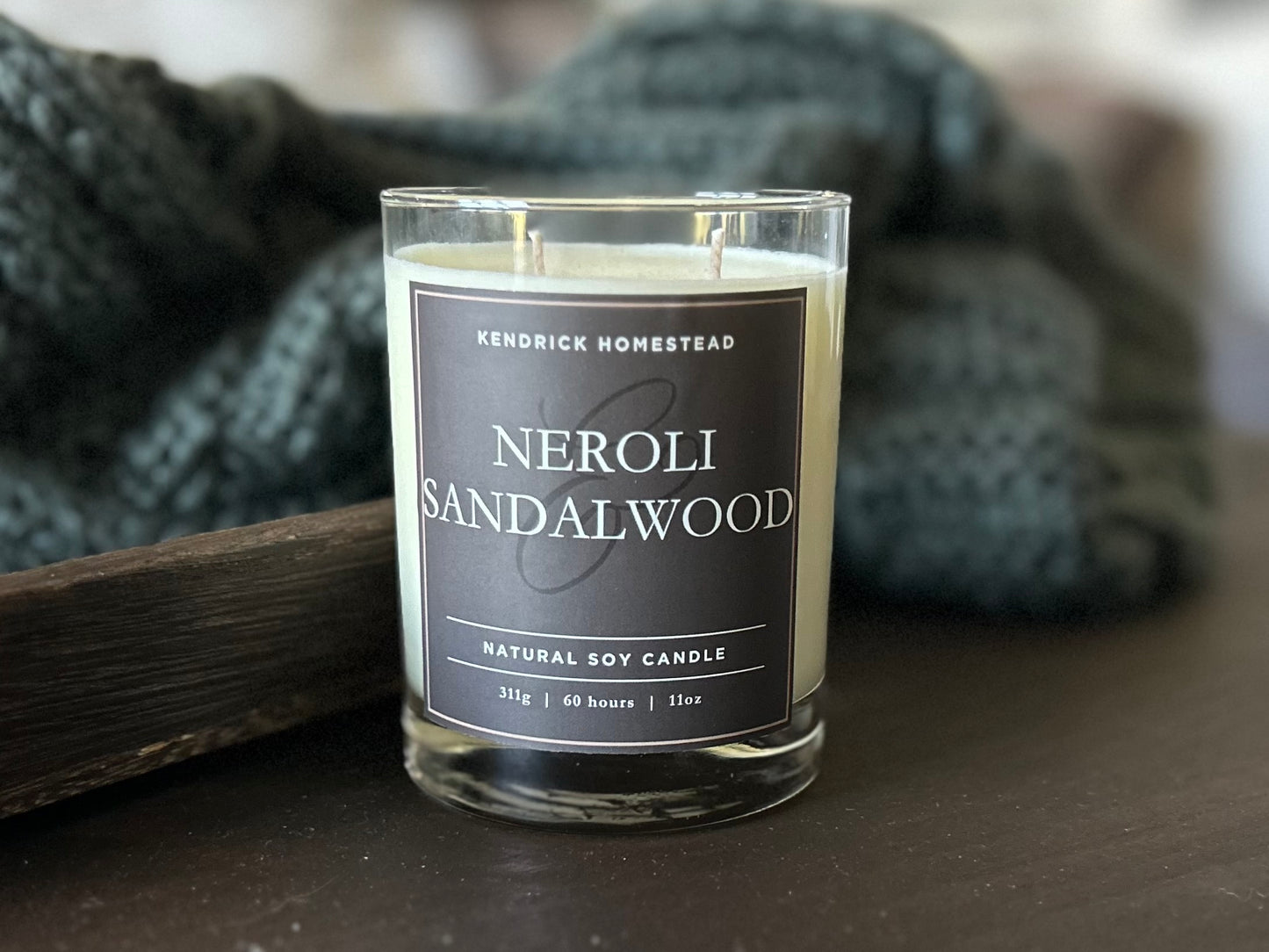 NEROLI SANDALWOOD soy candle