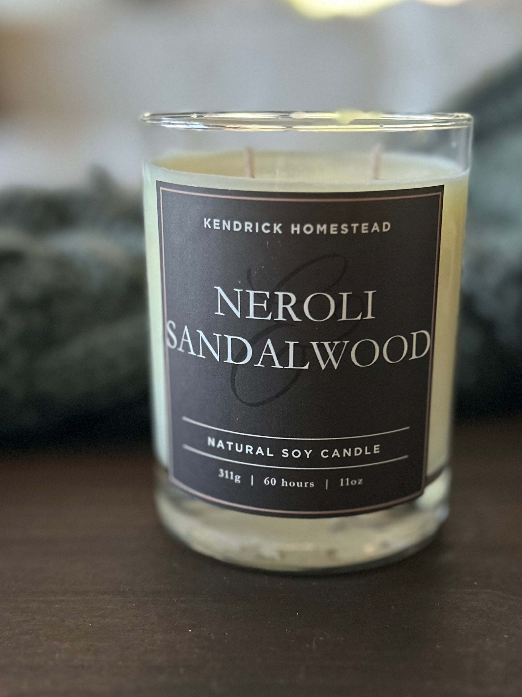 NEROLI SANDALWOOD soy candle