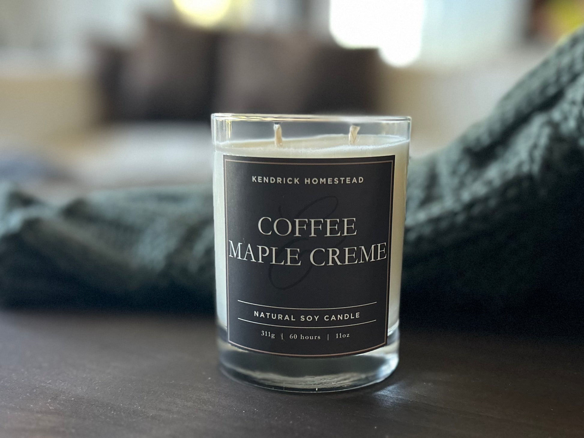 COFFEE & MAPLE CREME soy candle