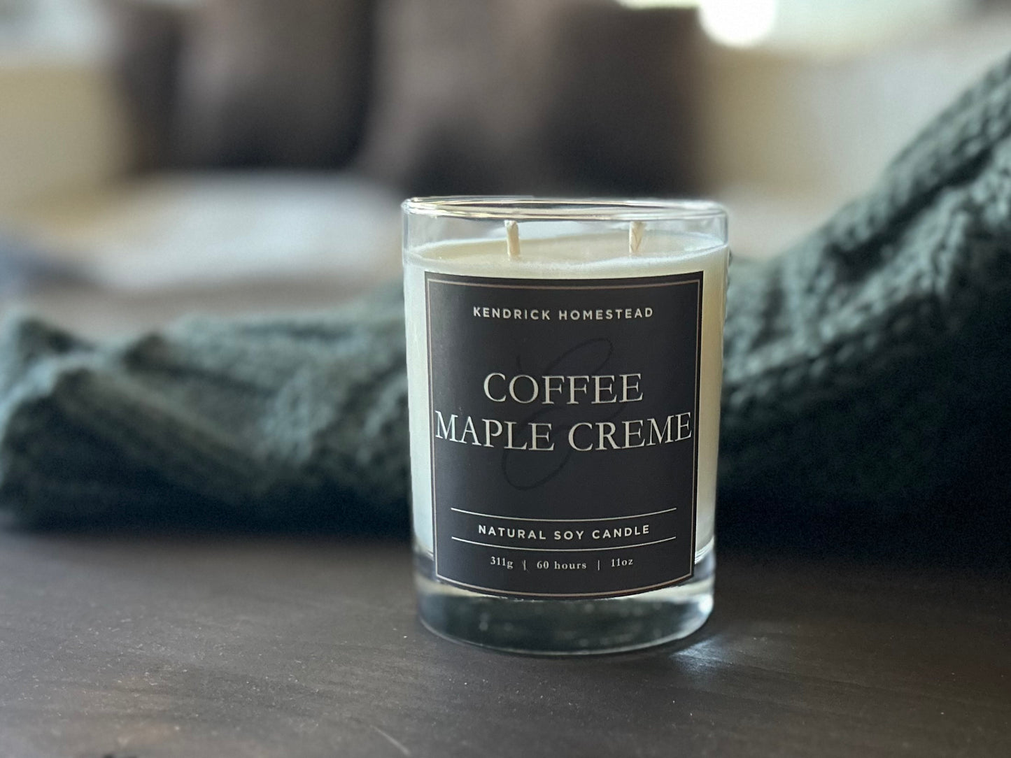 COFFEE & MAPLE CREME soy candle