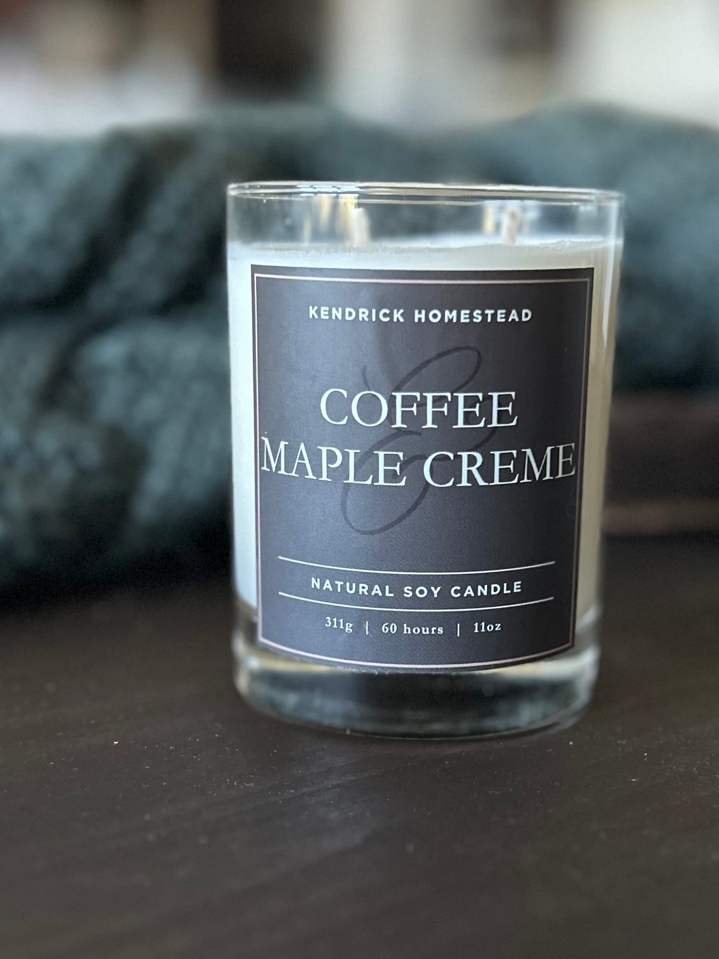 COFFEE & MAPLE CREME soy candle