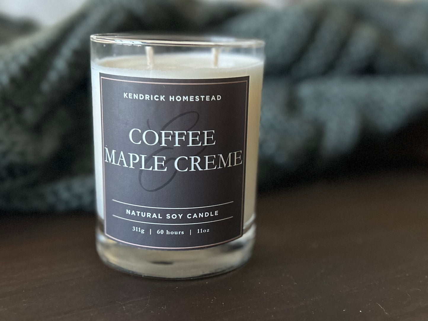 COFFEE & MAPLE CREME soy candle