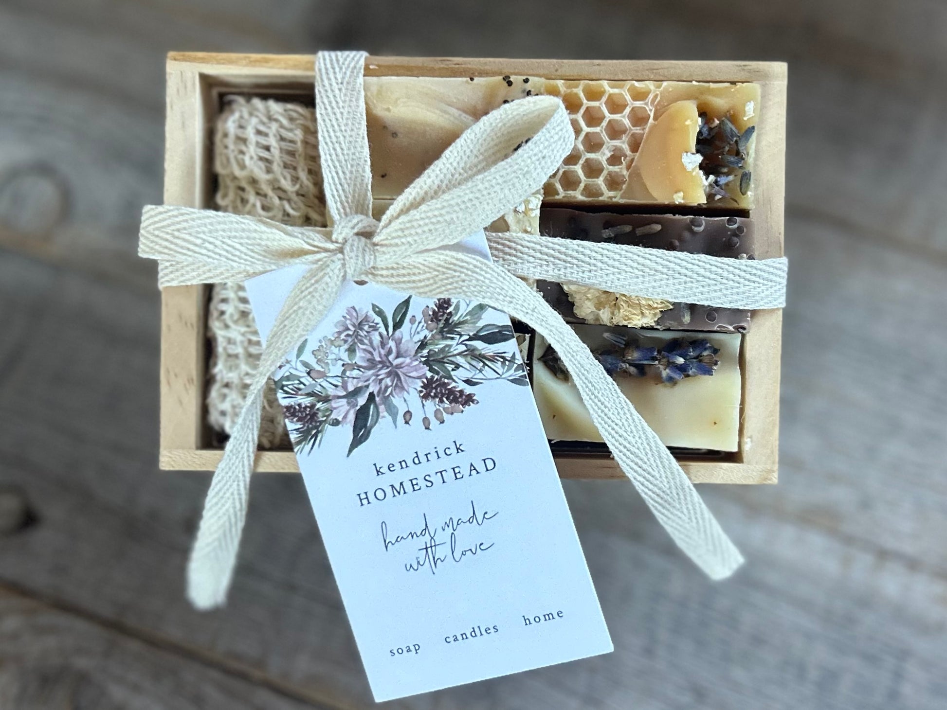 soap sample crate