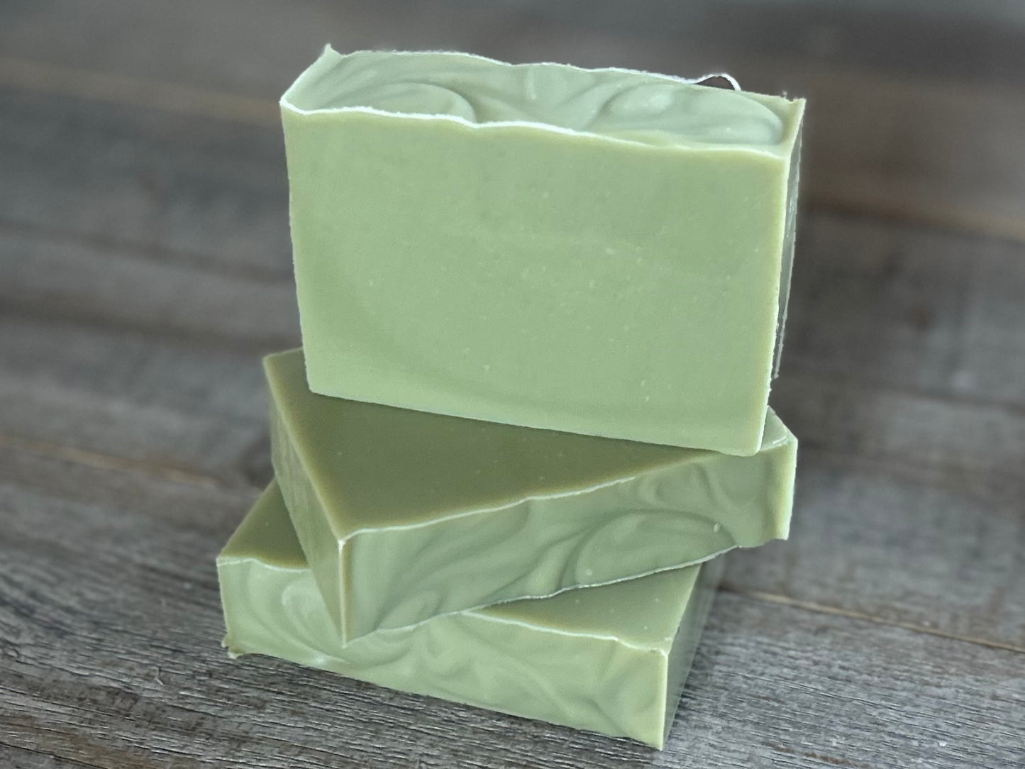 French Green Clay facial soap, Kendrick Homestead