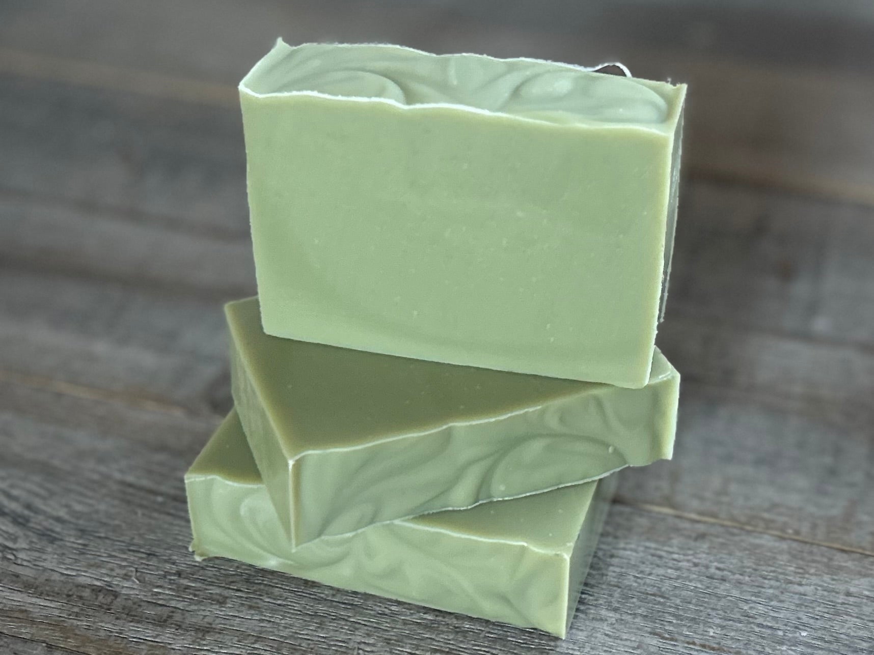 French Green Clay facial soap, Kendrick Homestead