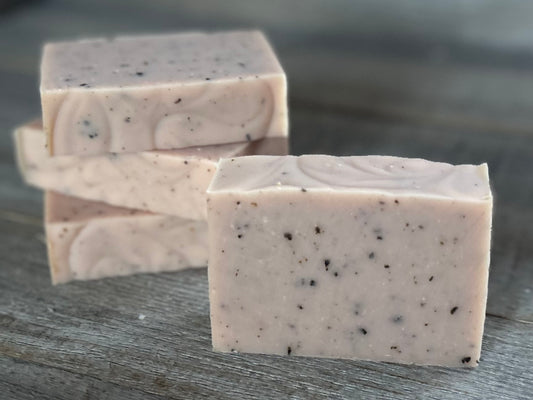 Chamomile and rose facial soap, Kendrick Homestead