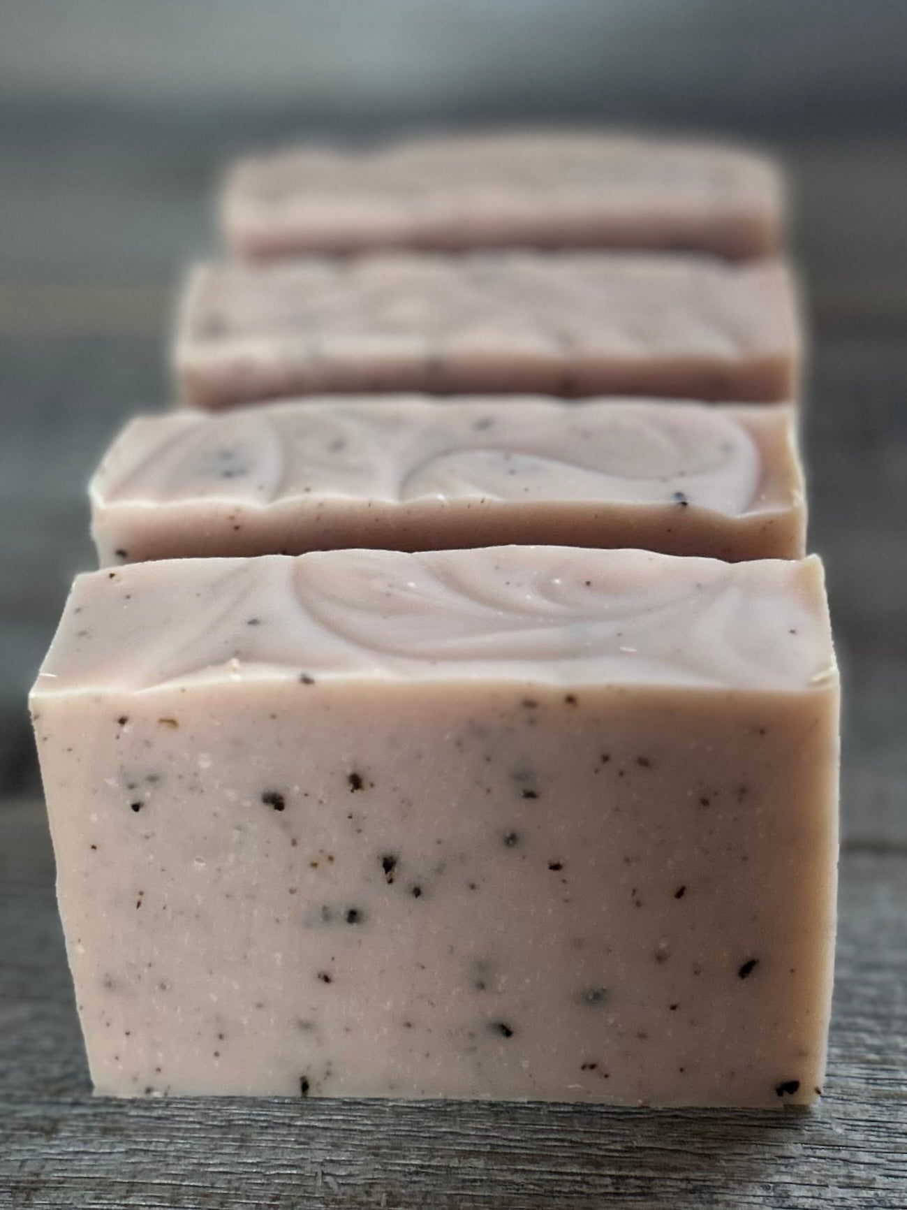 Chamomile and rose facial soap, Kendrick Homestead