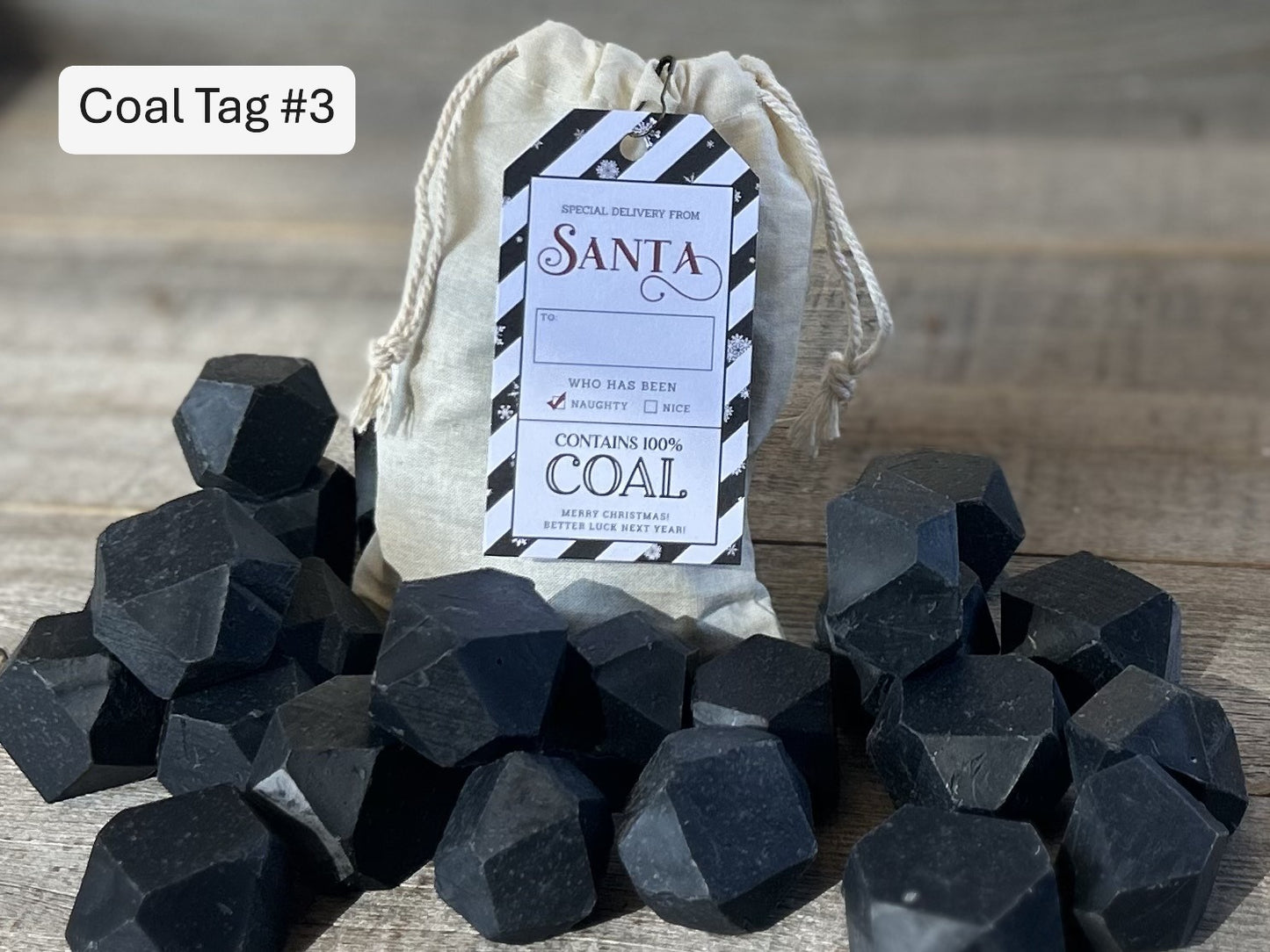 LUMP OF COAL better luck next year