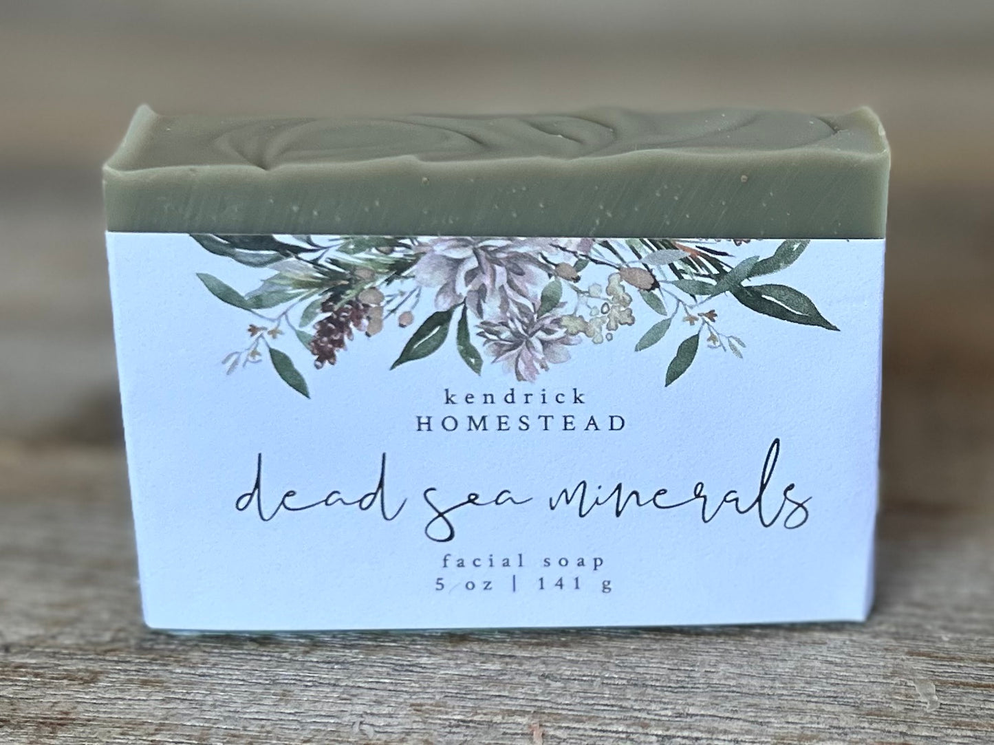 Dead Sea Minerals Facial Soap Kendrick Homestead