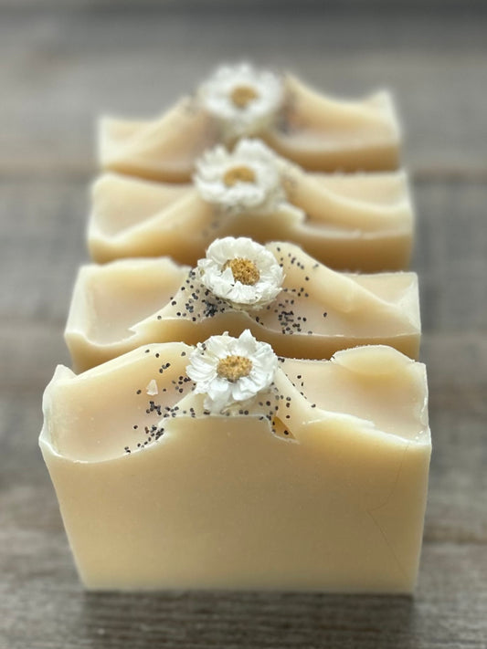 Harness the tranquil essence of lavender essential oil with a little chamomile and pine needle essential oil. This subtly beautiful soap is made with nourishing goat’s milk, shea butter, cocoa butter and sweet almond oil.

Kendrick Homestead