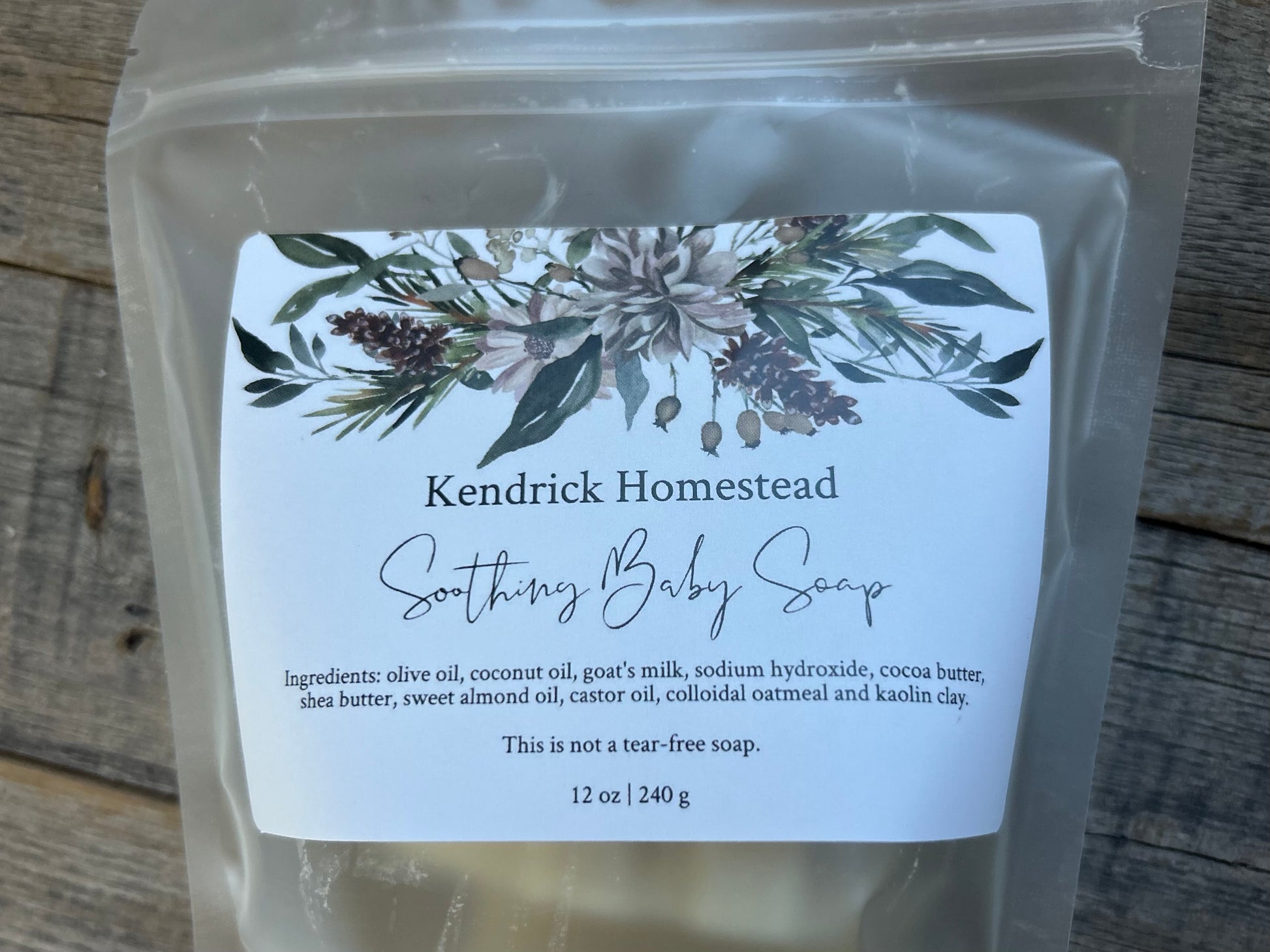 Soothing Baby Soap goat's milk and colloidal oatmeal, Kendrick Homestead
various animal shapes