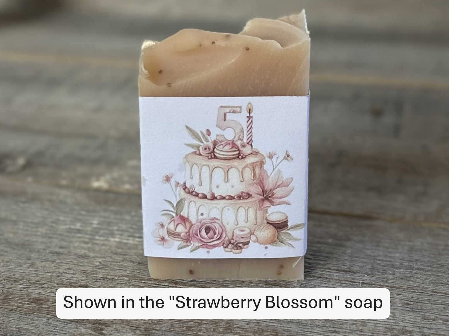 Cake with Numbers party Favors Kendrick Homestead