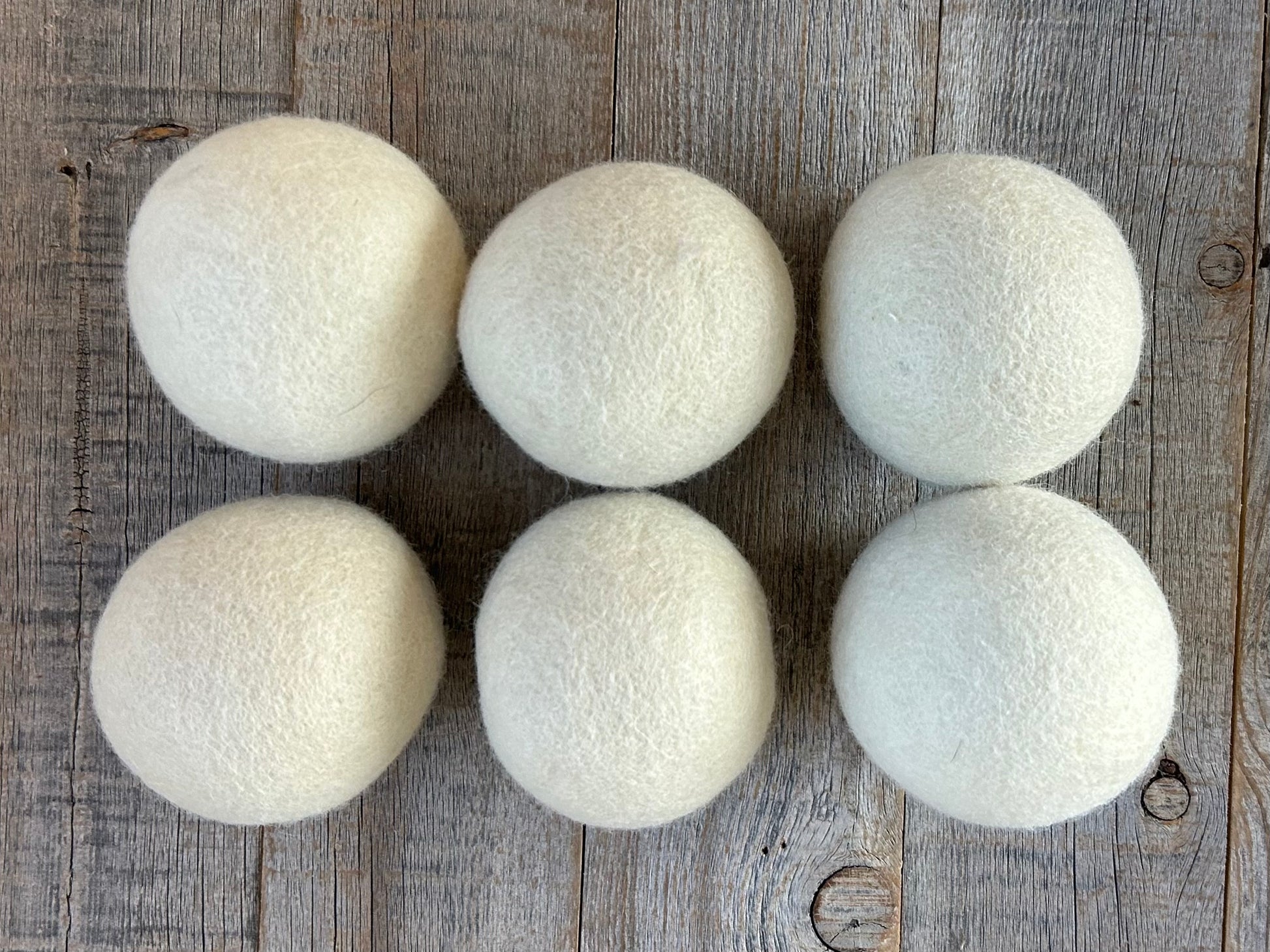 Wool Dryer Balls, Kendrick Homestead