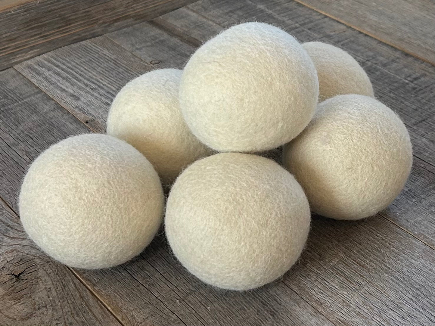 Wool Dryer Balls, Kendrick Homestead