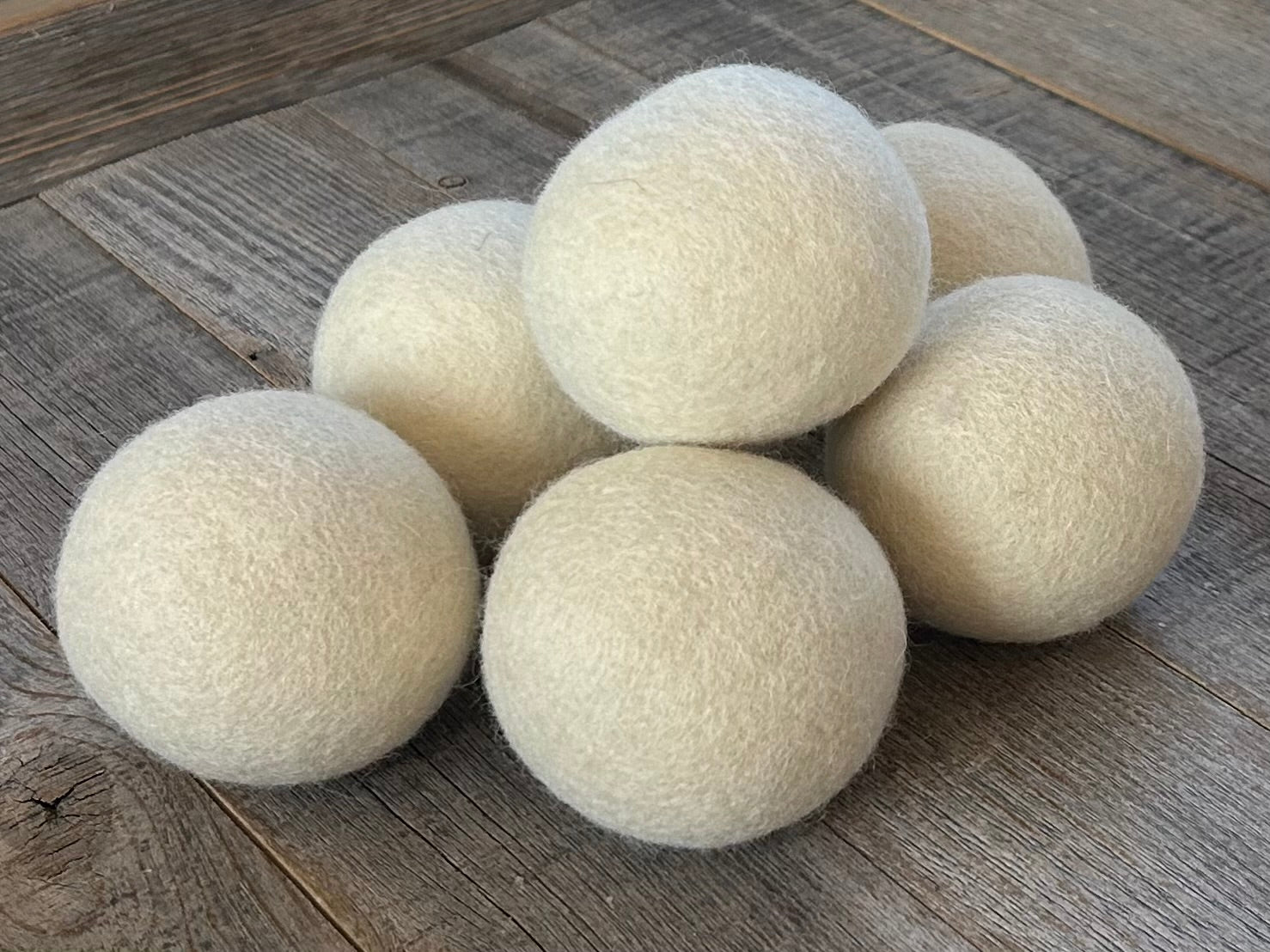 Wool Dryer Balls, Kendrick Homestead