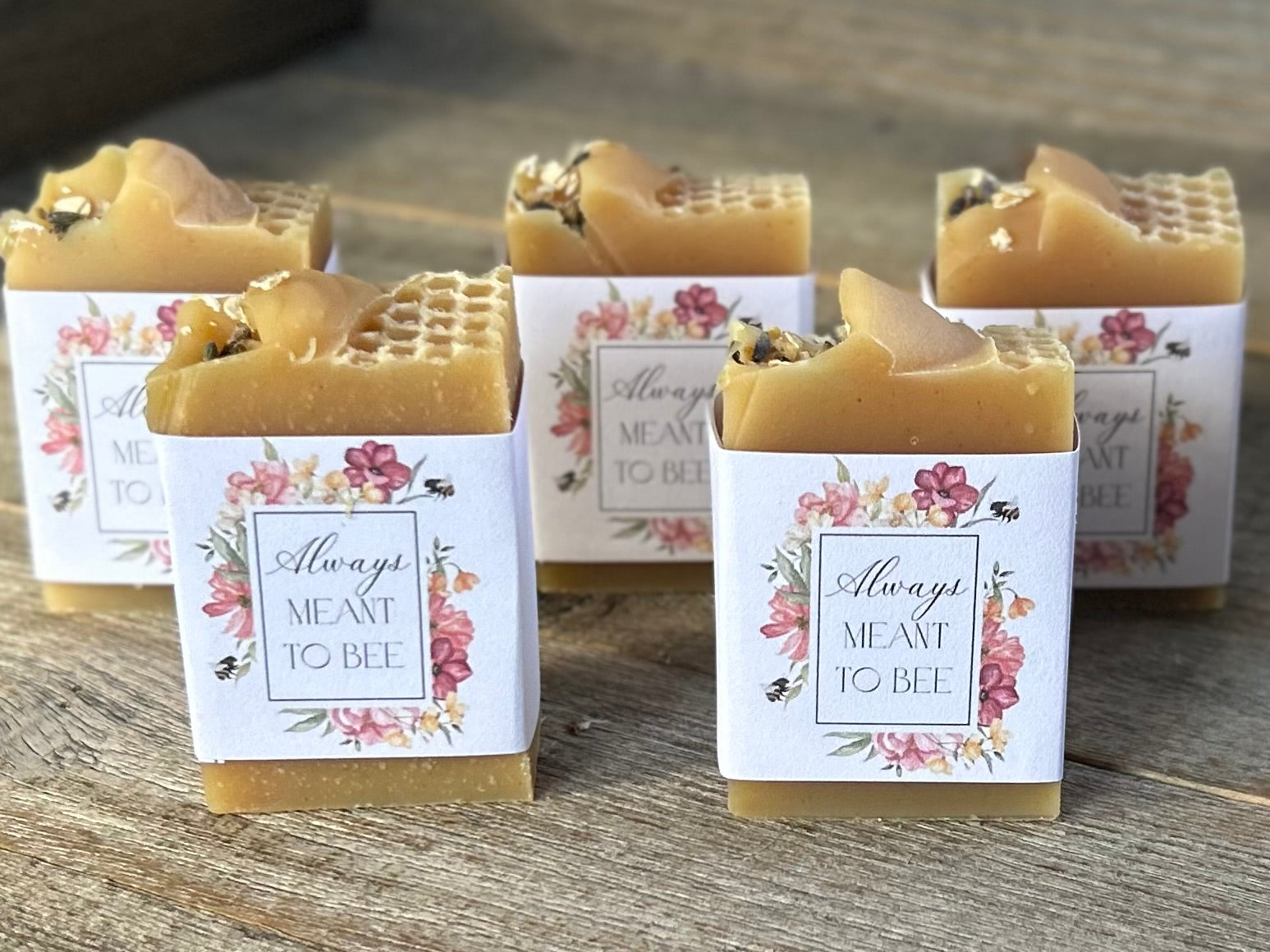 Always Meant to Bee Party soap Favors, Kendrick Homestead