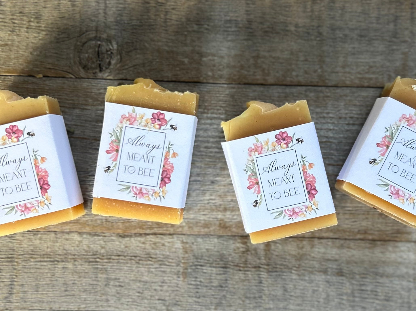 Always Meant to Bee Party soap Favors, Kendrick Homestead
