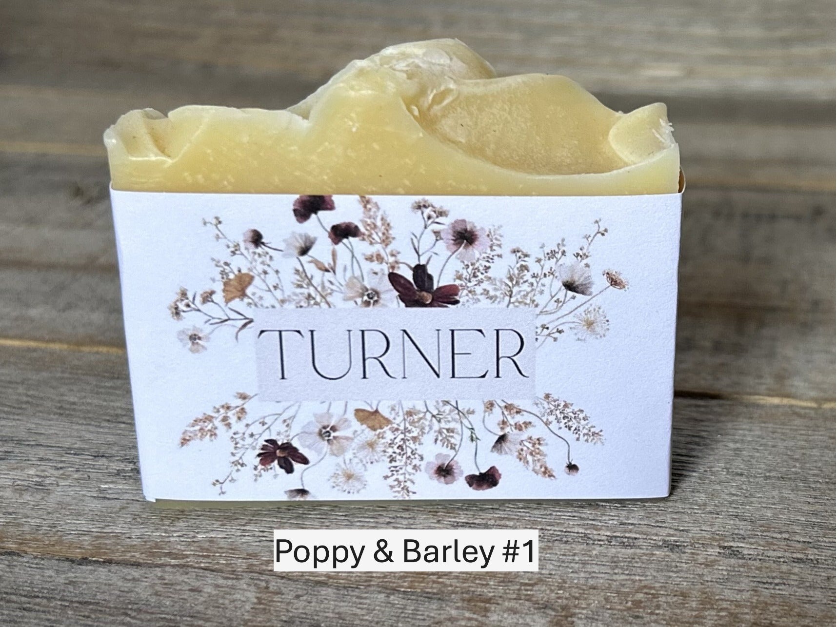 Poppy & Barley wedding soap favors Kendrick Homestead