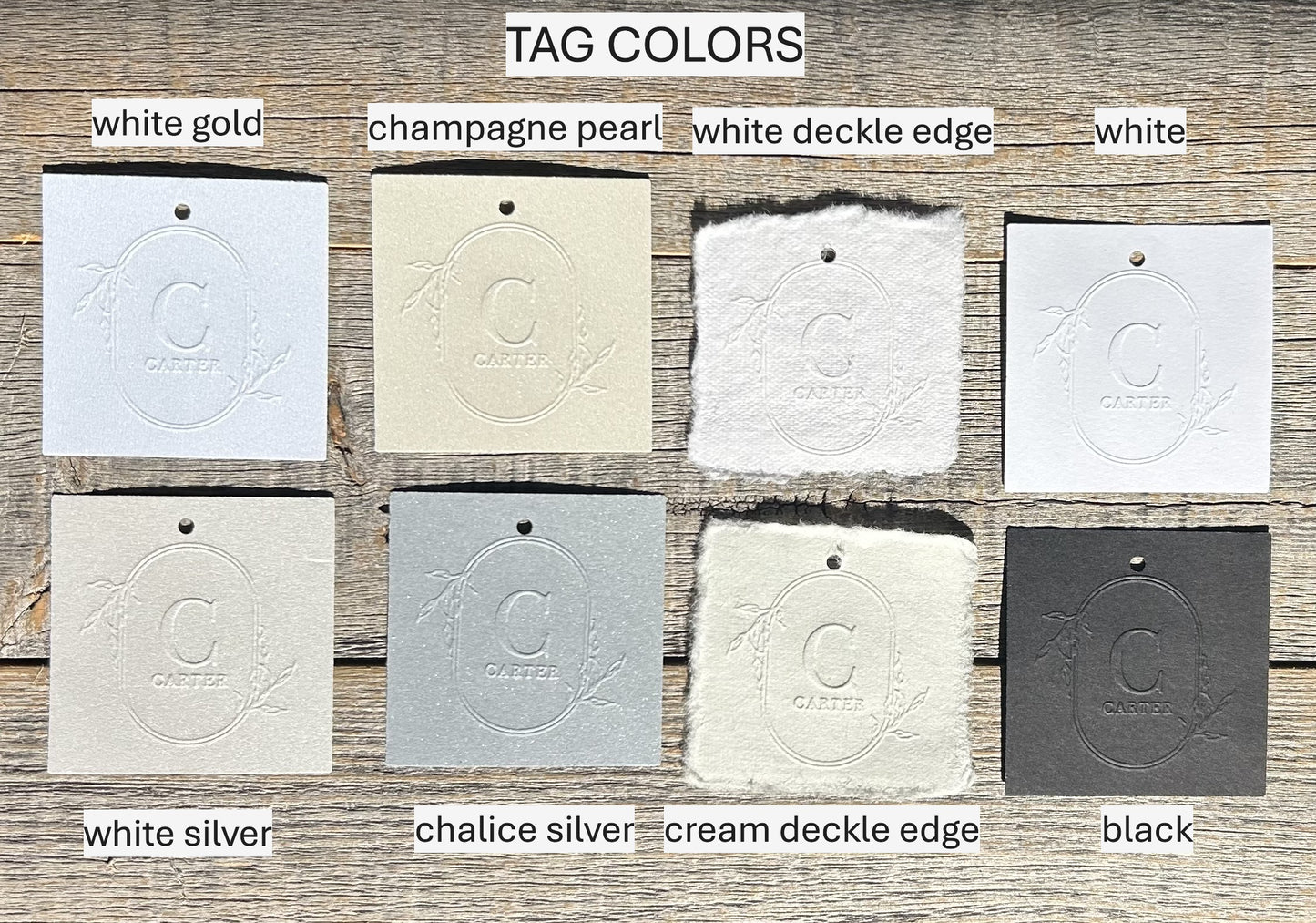 Tag colors